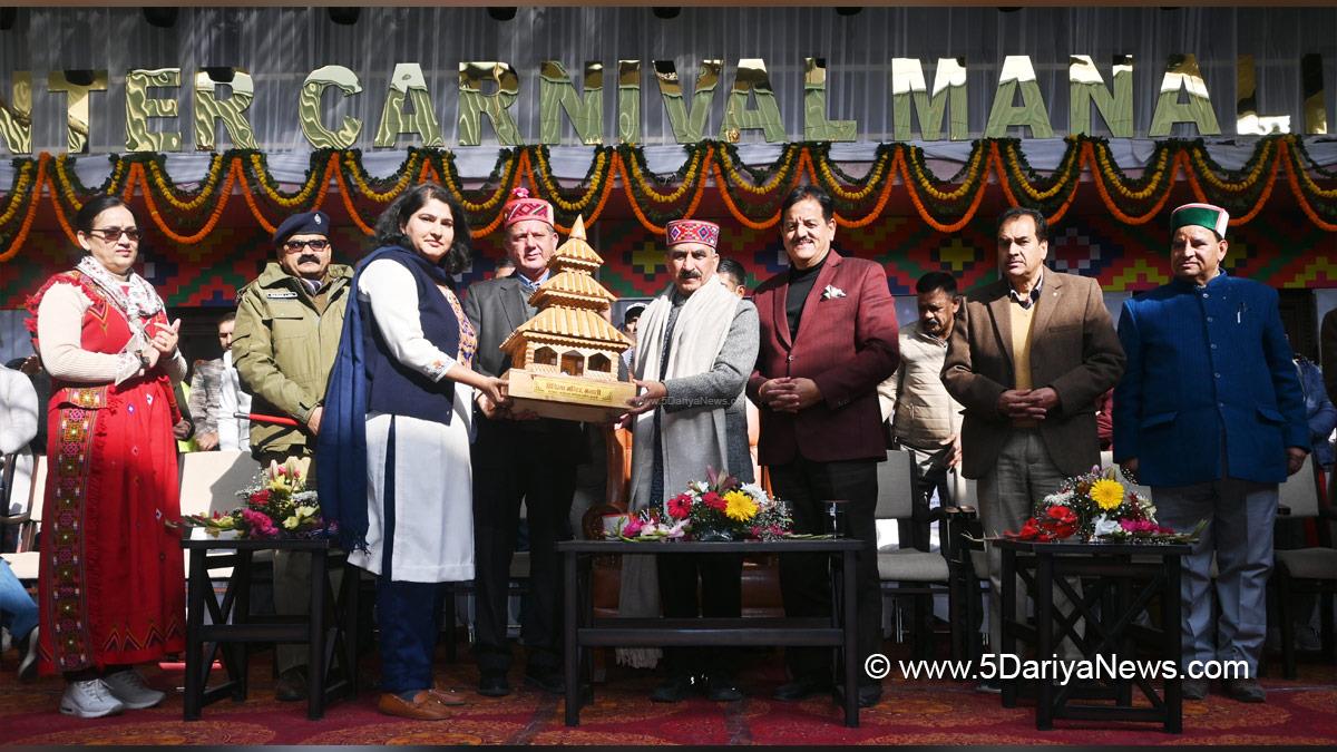 Sukhvinder Singh Sukhu, Thakur Sukhvinder Singh Sukhu, Himachal Pradesh, Himachal, Congress, Indian National Congress, Himachal Congress, Shimla, Chief Minister of Himachal Pradesh, Manali Winter Carnival 2026