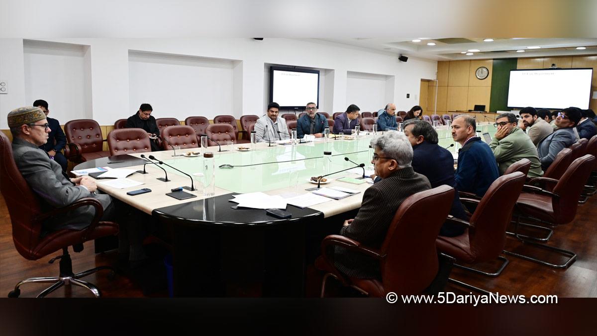 Omar Abdullah, Chief Minister of JK, Jammu and Kashmir National Conference, National Conference, Srinagar, Kashmir, Jammu And Kashmir, Jammu, Atal Dulloo, Dheeraj Gupta