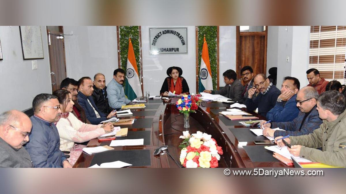 Saloni Rai, Udhampur, DC Udhampur, Deputy Commissioner Udhampur, Kashmir, Jammu And Kashmir, Jammu, District Administration Udhampur