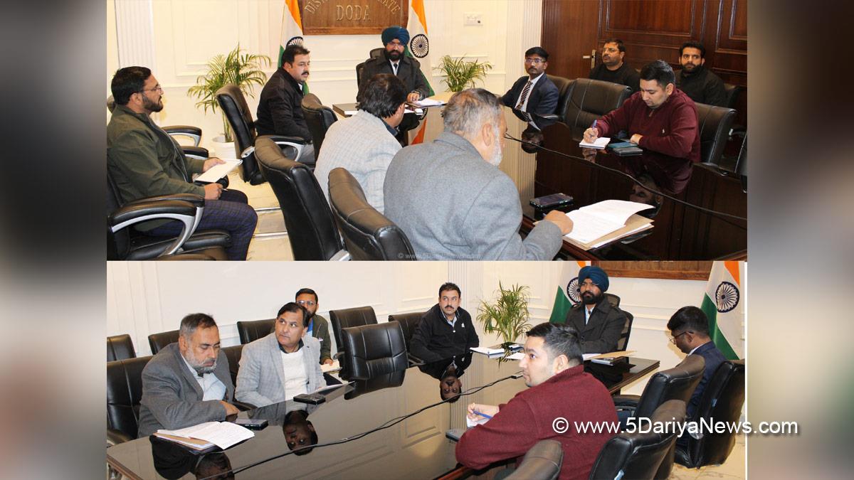Harvinder Singh, Doda, Deputy Commissioner Doda, Kashmir, Jammu And Kashmir, Jammu, District Administration Doda, National Voters Day 2026
