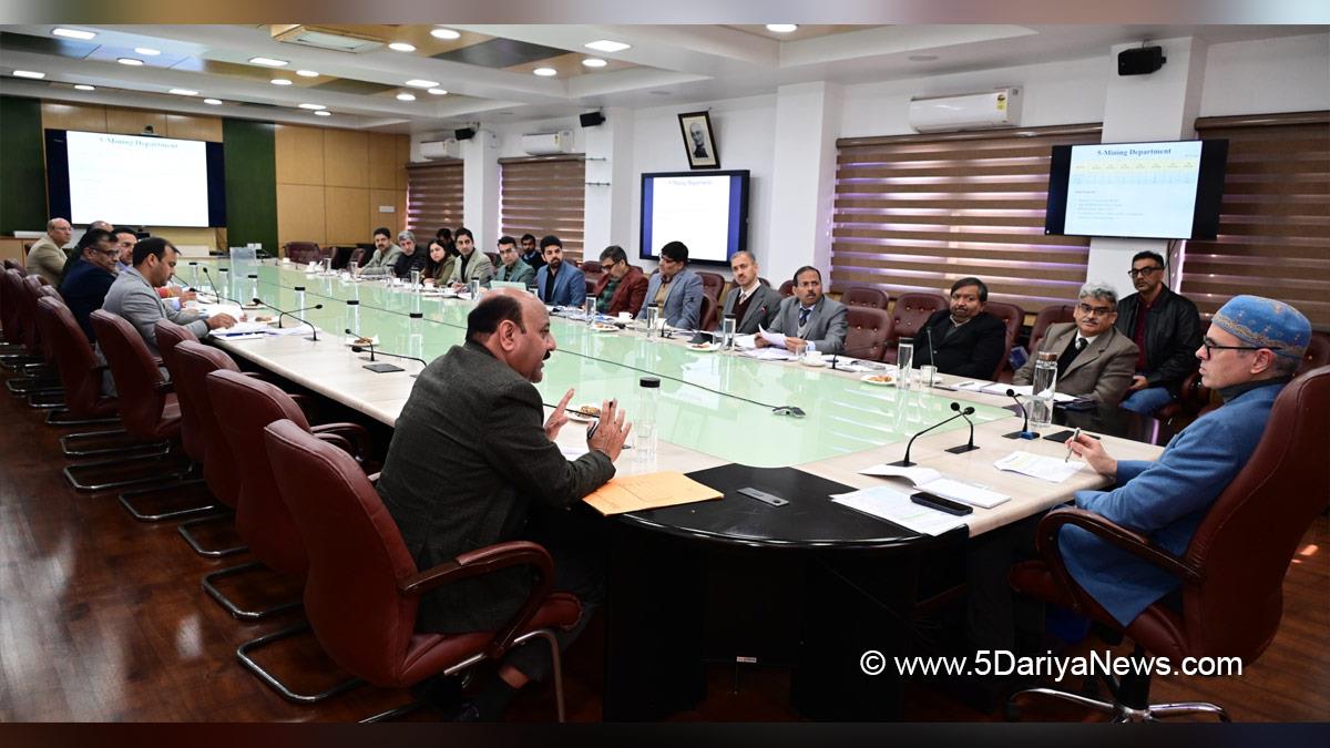Omar Abdullah, Chief Minister of JK, Jammu and Kashmir National Conference, National Conference, Srinagar, Kashmir, Jammu And Kashmir, Jammu, Surinder Kumar Choudhary, Atal Dulloo, Dheeraj Gupta