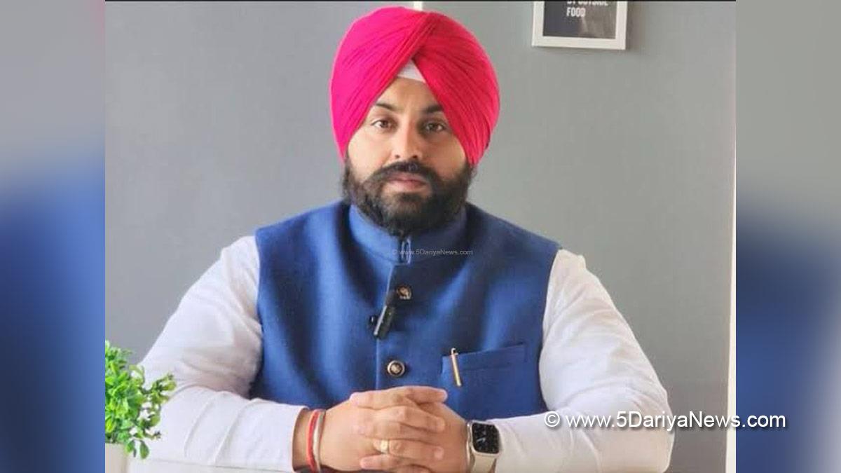 Harjot Singh Bains, AAP, Aam Aadmi Party, Aam Aadmi Party Punjab, AAP Punjab, Government of Punjab, Punjab Government, Gangstran Te Vaar