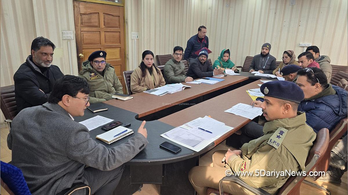Minga Sherpa, Baramulla, DC Baramulla, Deputy Commissioner Baramulla, Kashmir, Jammu And Kashmir, Jammu, District Administration Baramulla, District Road Safety Committee, DRSC