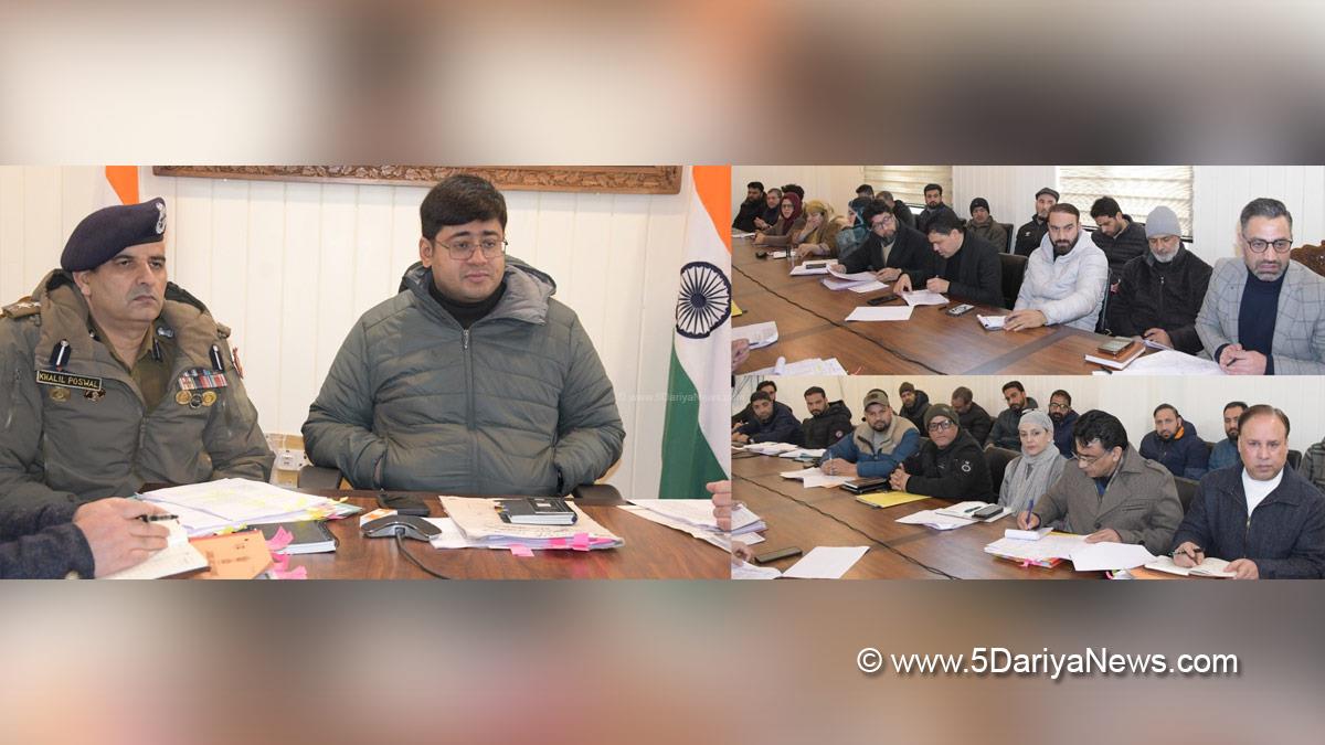 Jatin Kishore, Ganderbal, Deputy Commissioner Ganderbal, Kashmir, Jammu And Kashmir, Jammu, District Administration Ganderbal