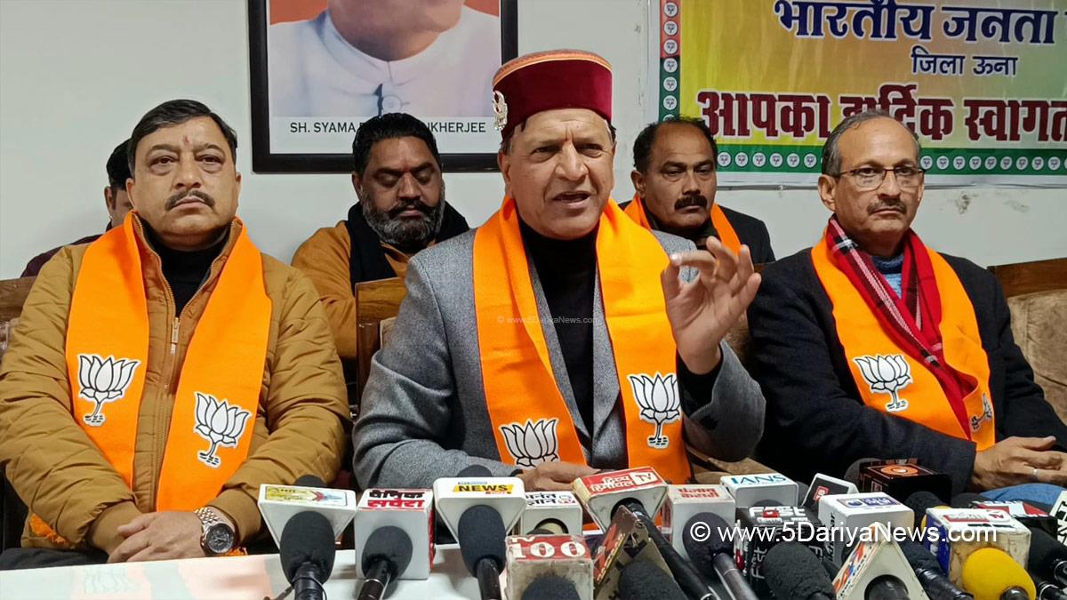 Rajeev Bindal, Dr Rajeev Bindal, Himachal Pradesh, Himachal, Bharatiya Janata Party, BJP, BJP Himachal, Shimla, BJP Himachal Pradesh