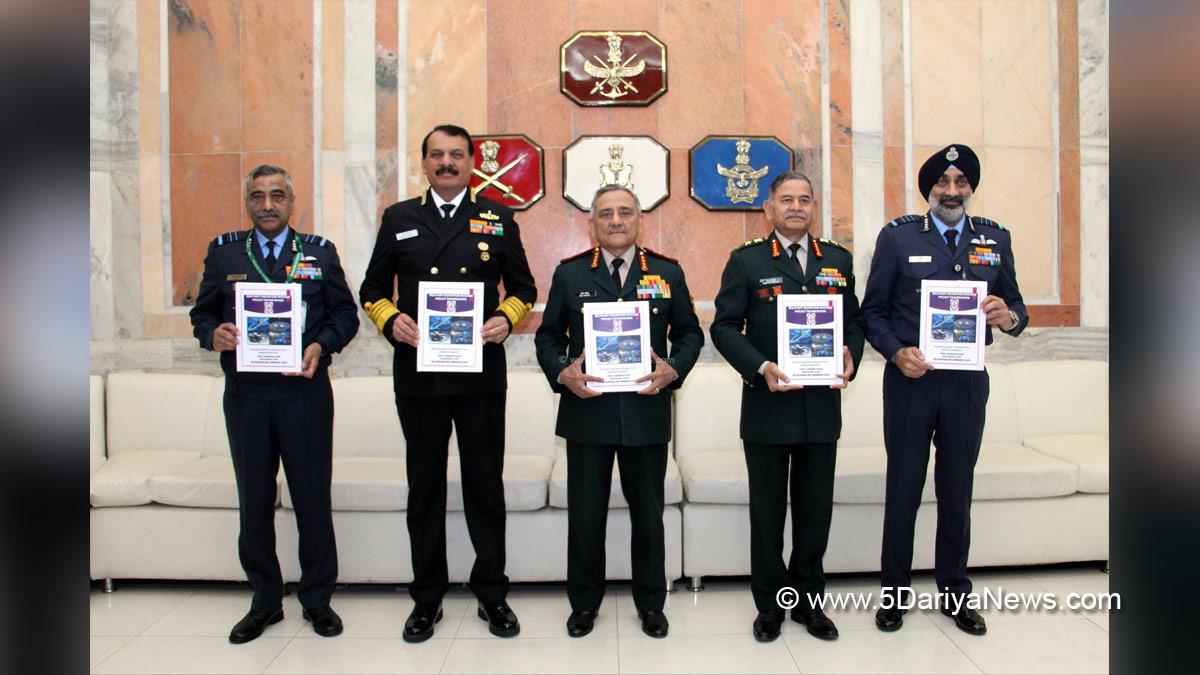 Military, Indian Army, General Anil Chauhan, Chief of Defence Staff, Admiral DInesh K Tripathi, General Upendra Dwivedi, Air Chief Marshal AP Singh, Air Marshal Ashutosh Dixit
