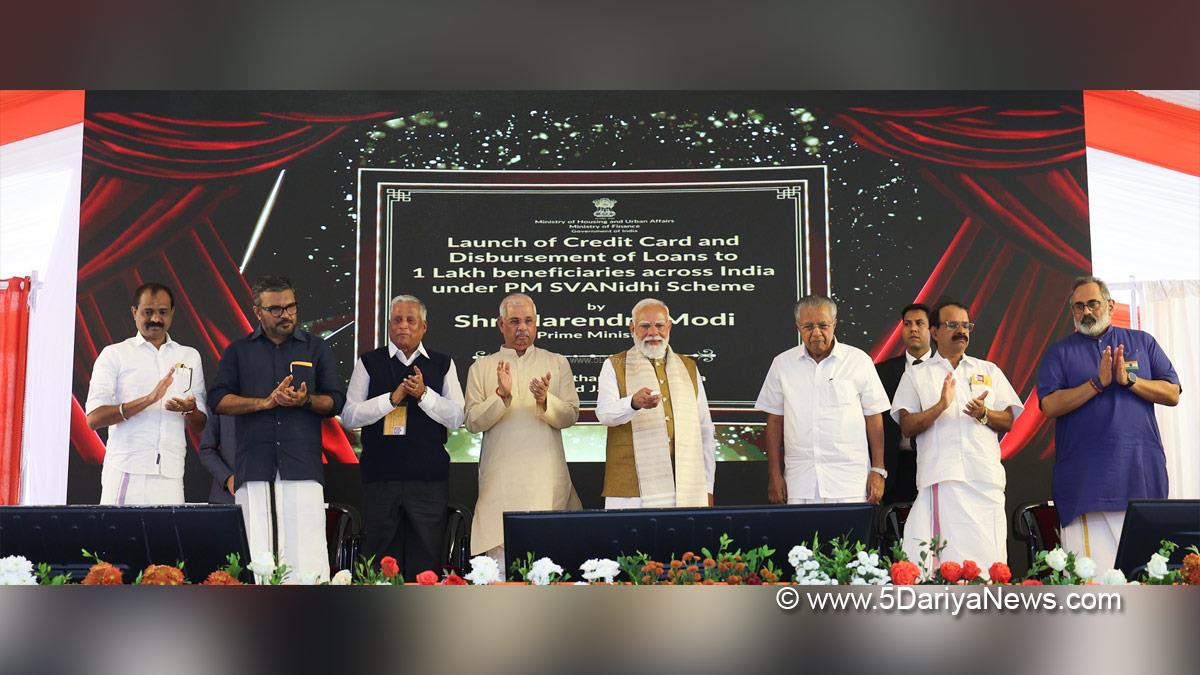Narendra Modi, Modi, BJP, Bharatiya Janata Party, Prime Minister of India, Prime Minister, Narendra Damodardas Modi, Rajendra Arlekar, Pinarayi Vijayan, V Somanna, George Kurian