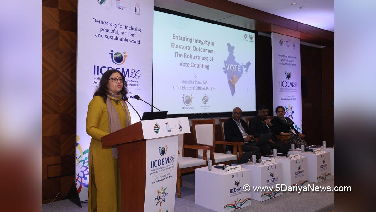 Anindita Mitra, Election Commision Punjab, ECI, Chief Electoral Officer Punjab, CEO Punjab