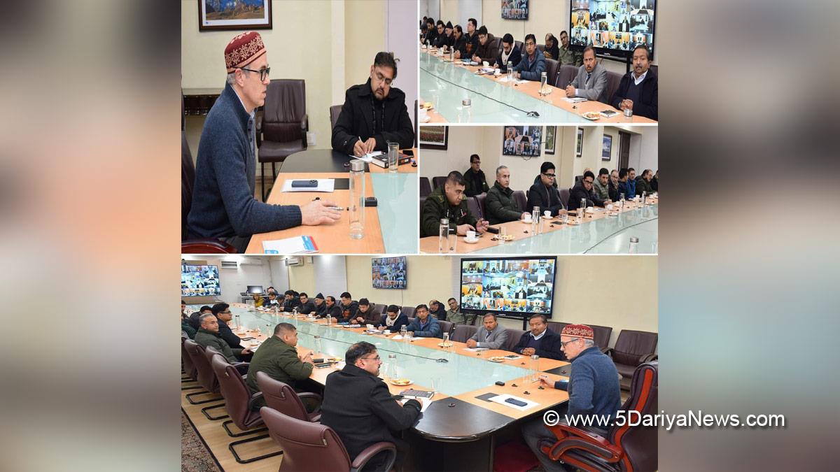 Omar Abdullah, Chief Minister of JK, Jammu and Kashmir National Conference, National Conference, Srinagar, Kashmir, Jammu And Kashmir, Jammu, Satish Sharma, Anshul Garg, Akshay Labroo, Faz Lul Haseeb, Dheeraj Gupta