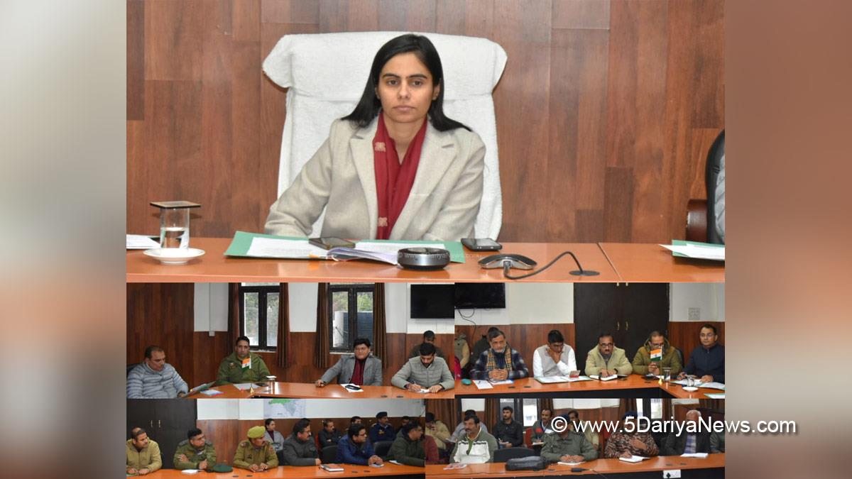 Nidhi Malik, Reasi, Deputy Commissioner Reasi, Kashmir, Jammu And Kashmir, Jammu, District Administration Reasi, Mahashivratri Mela 2026, Shri Shiv Khori Shrine