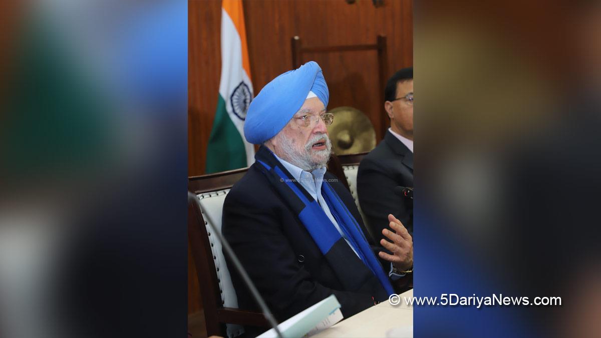 Hardeep Singh Puri, BJP, Bharatiya Janata Party, Minister of Petroleum and Natural Gas, Ministry of Petroleum and Natural Gas