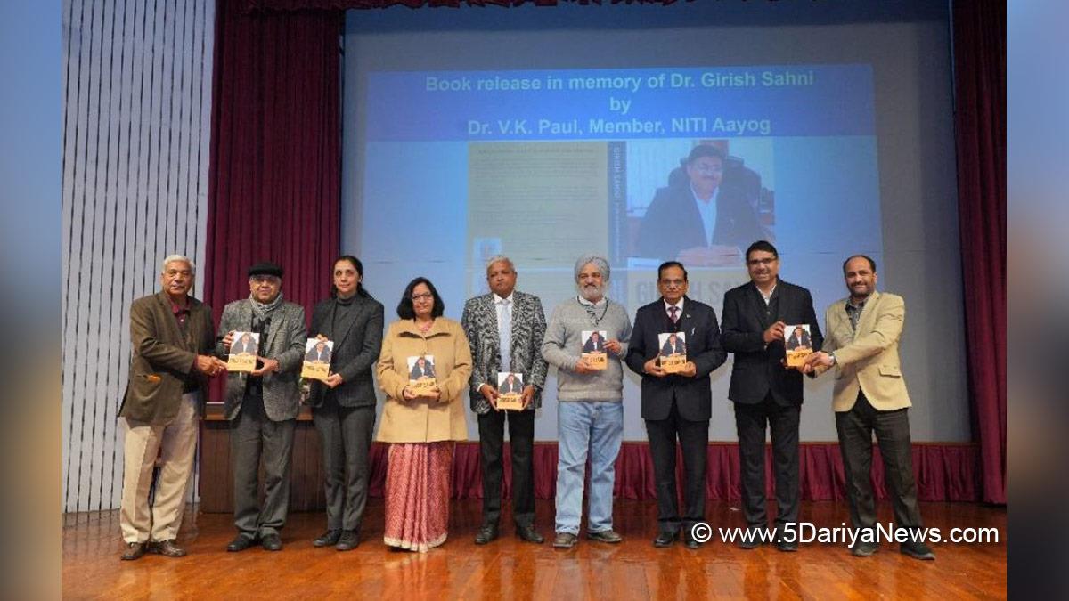 Dr Vinod K Paul, NITI Aayog, CSIR Institute of Microbial Technology, IMTECH, Chandigarh