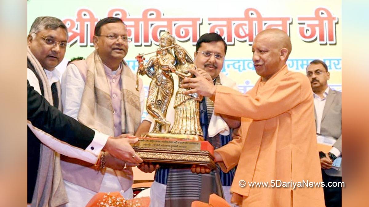 Yogi Adityanath, Lucknow, Uttar Pradesh, BJP, Bharatiya Janata Party, Chief Minister of Uttar Pradesh, Nitin Nabin, Pankaj Chaudhary