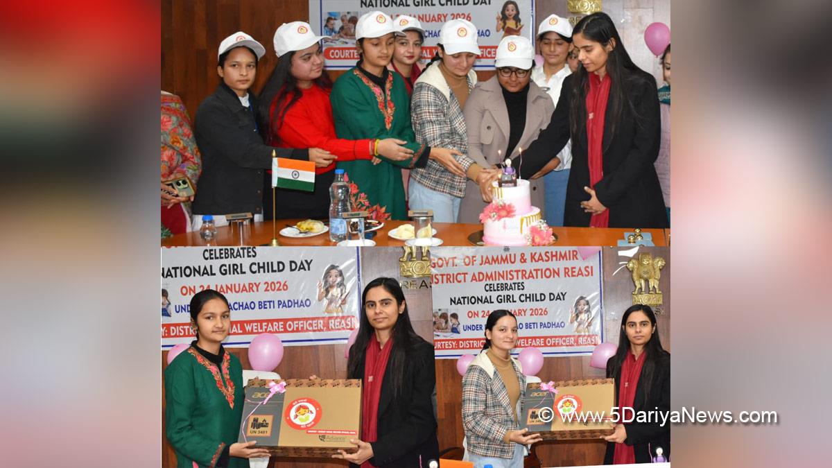 Nidhi Malik, Reasi, Deputy Commissioner Reasi, Kashmir, Jammu And Kashmir, Jammu, District Administration Reasi, National Girl Child Day