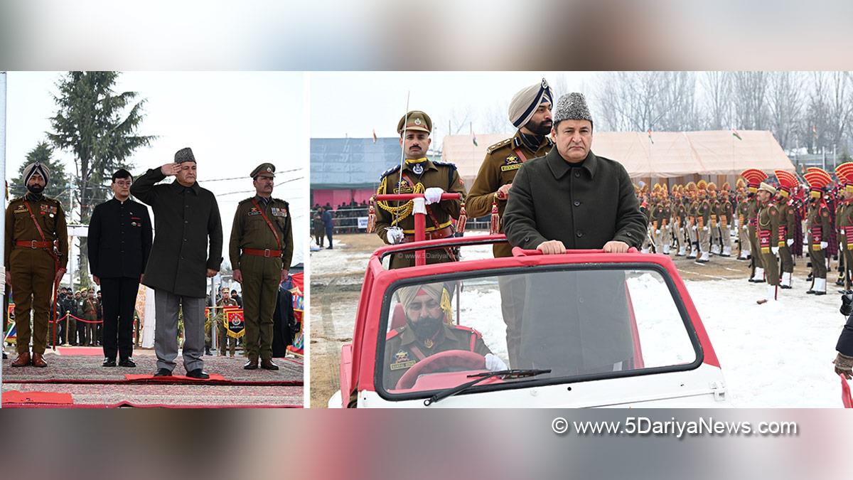 Javid Ahmad Dar, Javid Dar, Jammu and Kashmir National Conference, National Conference, Kashmir, Jammu And Kashmir, Jammu, Minga Sherpa, Baramulla, DC Baramulla, Deputy Commissioner Baramulla, Republic Day, Republic Day 2026, 77th Republic Day, National Flag