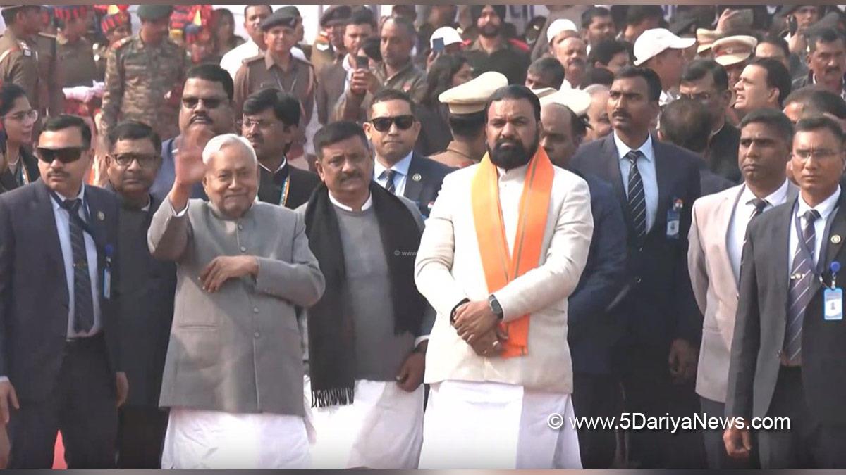 Nitish Kumar, Patna, Bihar, Janata Dal United, Chief Minister of Bihar, Republic Day, Republic Day 2026, 77th Republic Day, National Flag