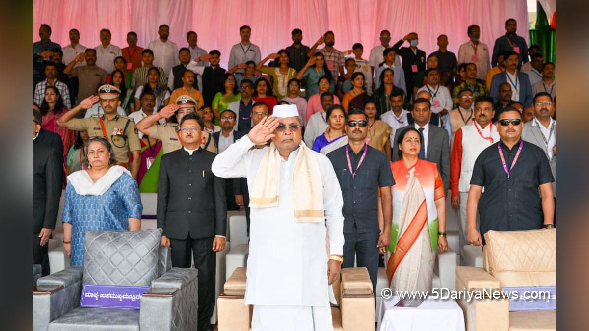 Siddaramaiah, Indian National Congress, Congress, All India Congress Committee, Karnataka, Bengaluru, Republic Day, Republic Day 2026, 77th Republic Day, National Flag