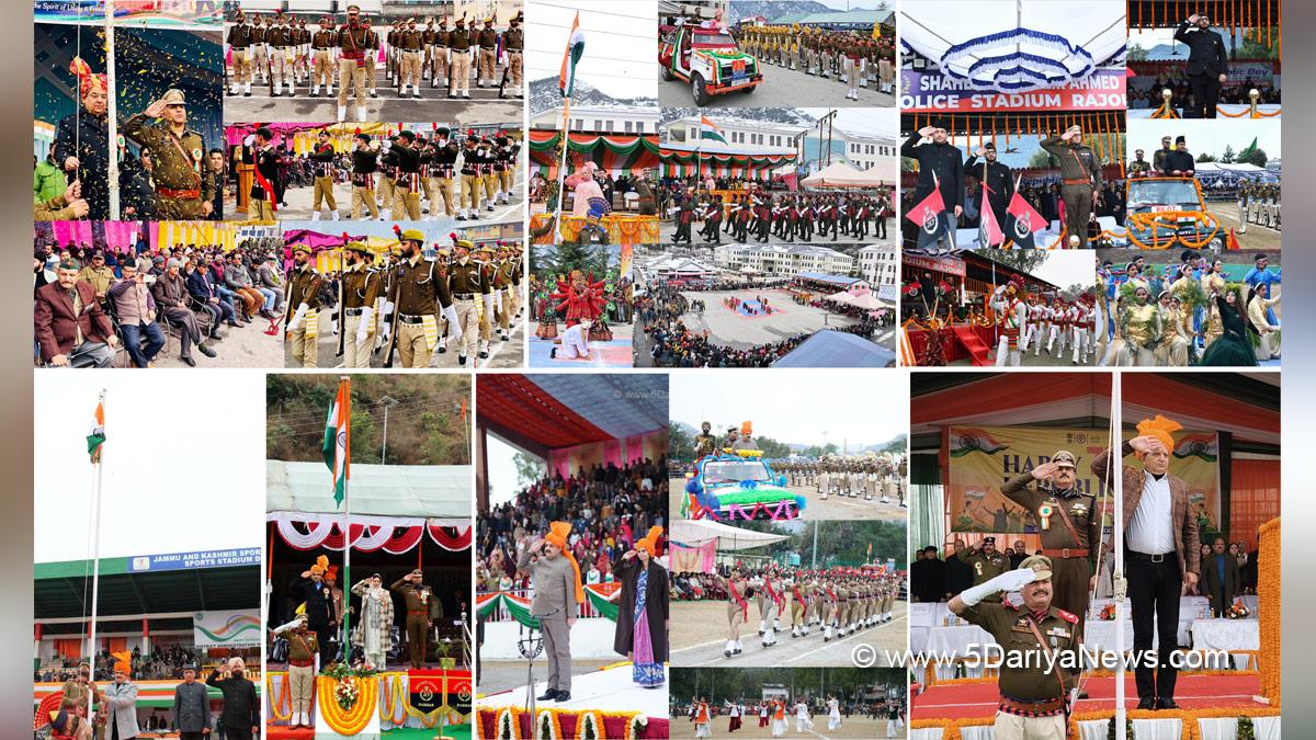 Harvinder Singh, Doda, Deputy Commissioner Doda, Kashmir, Jammu And Kashmir, Jammu, District Administration Doda, Mohammad Alyas Khan, Abhishek Sharma, Saloni Rai, Nidhi Malik, Republic Day, Republic Day 2026, 77th Republic Day, National Flag