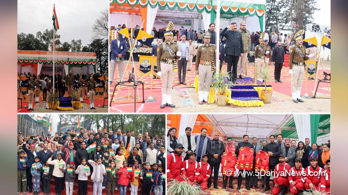 Mukesh Agnihotri, Himachal Pradesh, Himachal, Congress, Indian National Congress, Himachal Congress, 77th Republic Day, Republic Day of India, Republic Day 2026, Republic Day Parade 2026, National flag