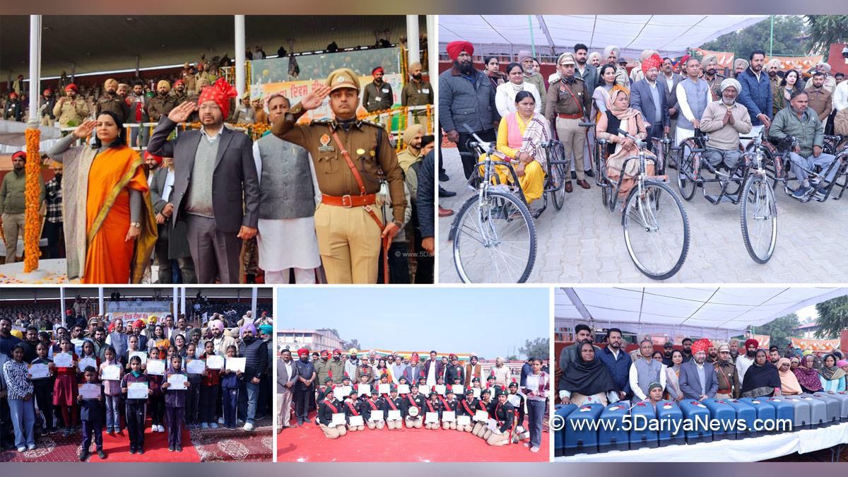 Dr Ravjot Singh, AAP, Aam Aadmi Party, Aam Aadmi Party Punjab, AAP Punjab, Government of Punjab, Punjab Government, 77th Republic Day, Republic Day of India, Republic Day 2026, Republic Day Parade 2026, National flag, Dr Vijay Singla