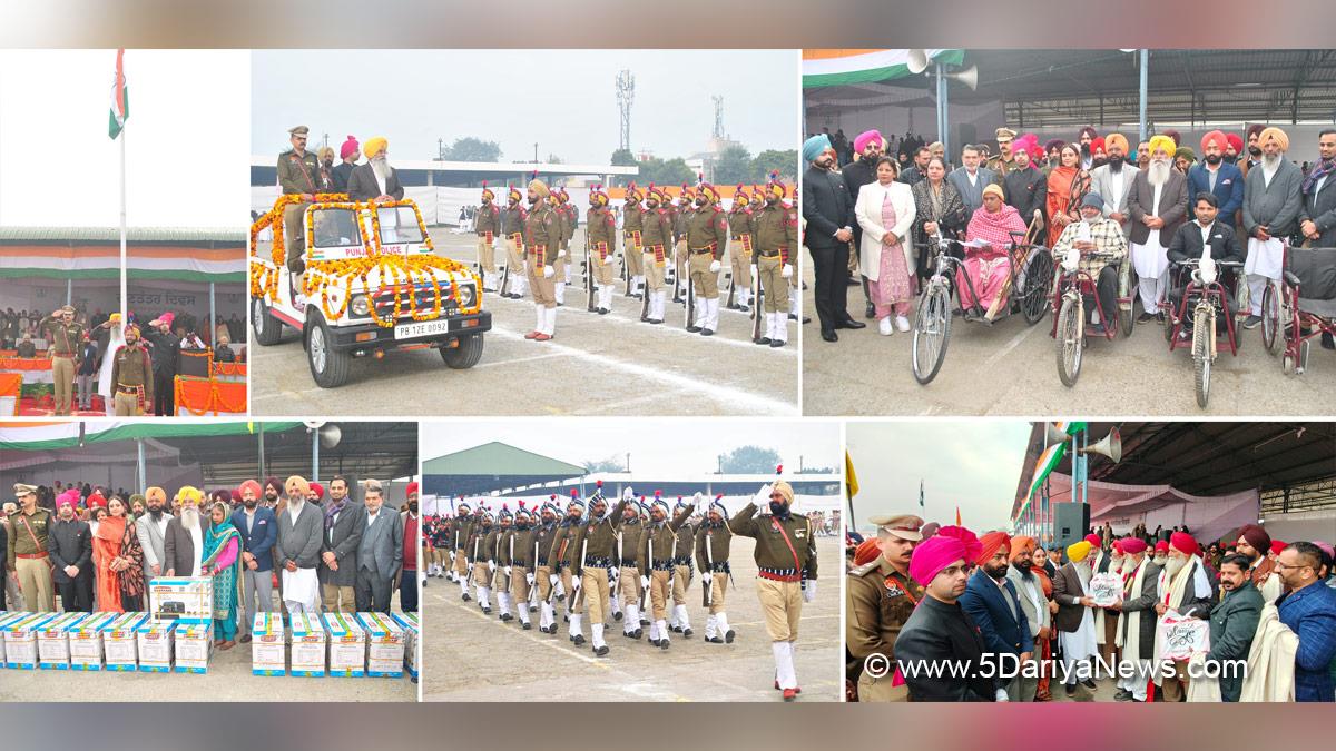 Gurmeet Khudian, Gurmeet Singh Khudian, AAP, Aam Aadmi Party, Aam Aadmi Party Punjab, AAP Punjab, 77th Republic Day, Republic Day of India, Republic Day 2026, Republic Day Parade 2026, National flag