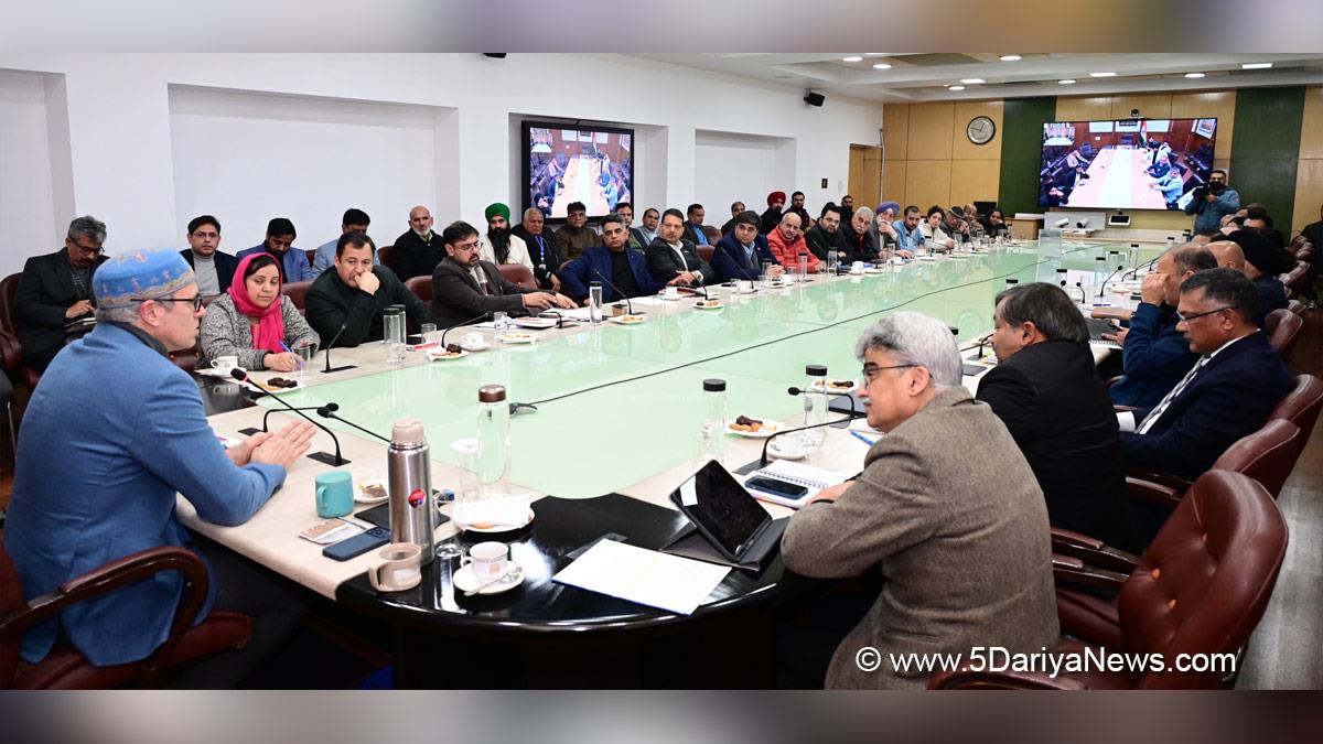 Omar Abdullah, Chief Minister of JK, Jammu and Kashmir National Conference, National Conference, Srinagar, Kashmir, Jammu And Kashmir, Jammu, Javid Ahmad Dar, Javid Dar, Sakeena Itoo, Sakina Itoo, Sakeena Itoo, Sakina Itoo, Atal Dulloo, Dheeraj Gupta
