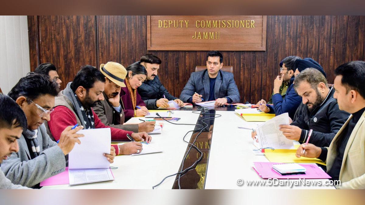 Rakesh Minhas, Dr Rakesh Minhas, DC Jammu, Jammu, Deputy Commissioner Jammu, Kashmir, Jammu And Kashmir, District Administration Jammu