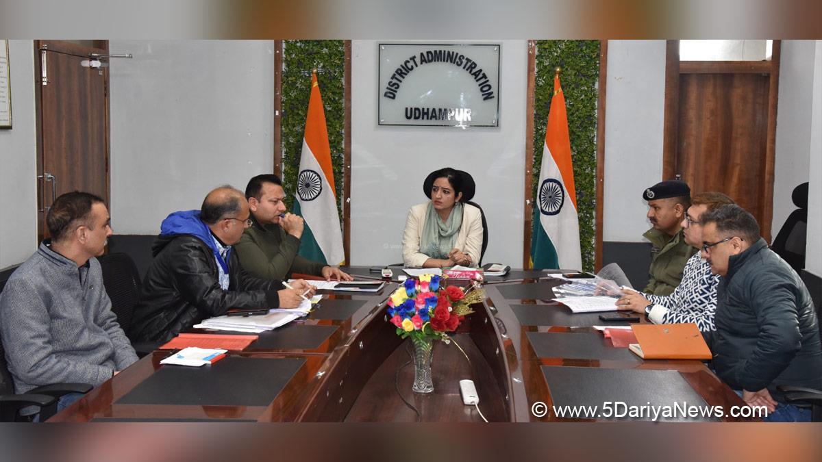 Saloni Rai, Udhampur, DC Udhampur, Deputy Commissioner Udhampur, Kashmir, Jammu And Kashmir, Jammu, District Administration Udhampur