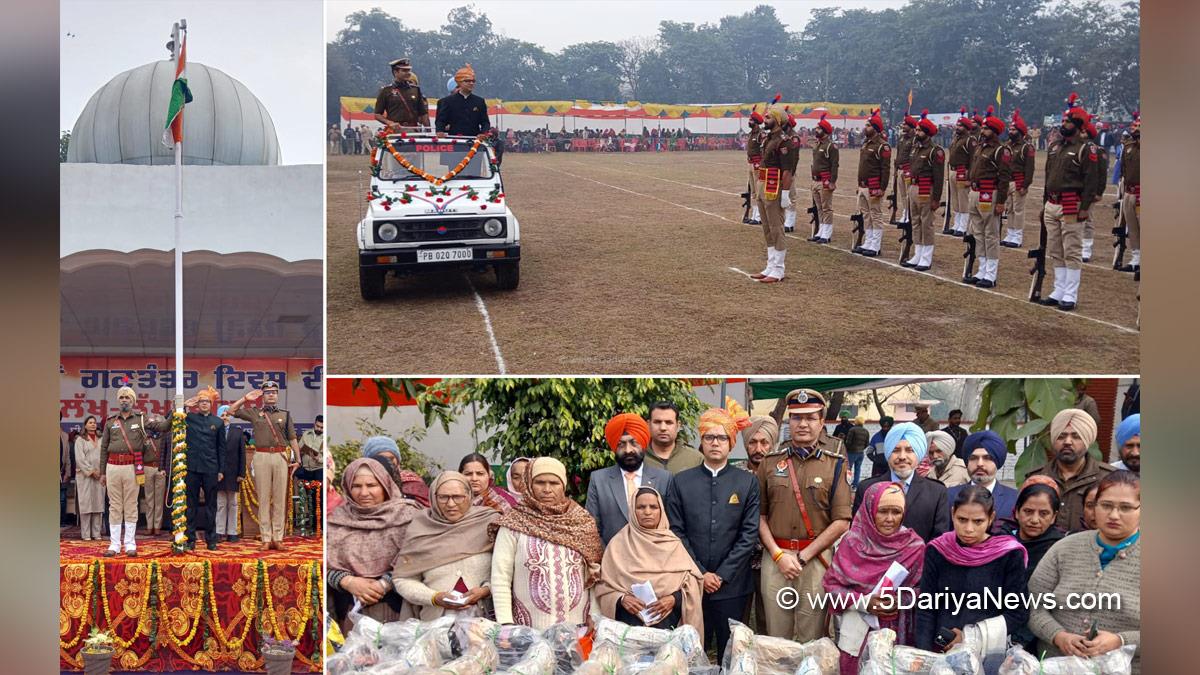 Rahul, DC Tarn Taran, Tarn Taran, Deputy Commissioner Tarn Taran, 77th Republic Day, Republic Day of India, Republic Day 2026, Republic Day Parade 2026, National flag