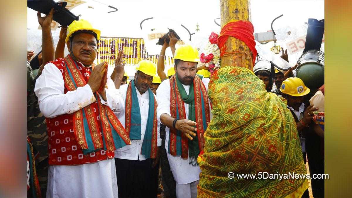 Gangapuram Kishan Reddy, G Kishan Reddy, BJP, Bharatiya Janata Party, Jual Oram