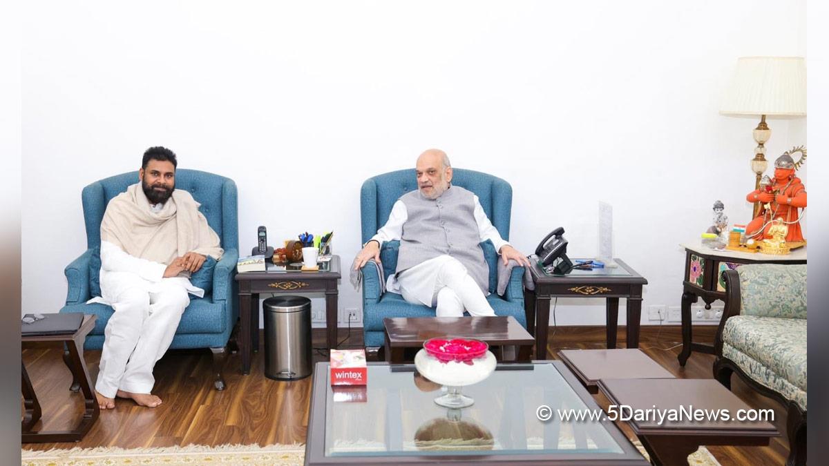 Amit Shah, Union Home Minister, BJP, Bharatiya Janata Party, Minister of Cooperation, Pawan Kalyan, Konidela Pawan Kalyan, Konidela Kalyan Kumar, Andhra Pradesh