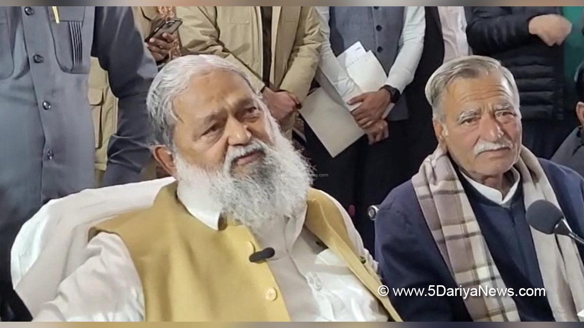 Anil Vij, Haryana, Ambala, Bharatiya Janata Party, BJP, BJP Haryana