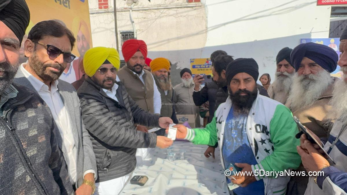 Harbhajan Singh ETO, AAP, Aam Aadmi Party, Aam Aadmi Party Punjab, AAP Punjab, Government of Punjab, Punjab Government, Mukh Mantri Sehat Yojna