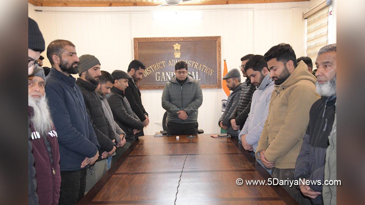 Jatin Kishore, Ganderbal, Deputy Commissioner Ganderbal, Kashmir, Jammu And Kashmir, Jammu, District Administration Ganderbal