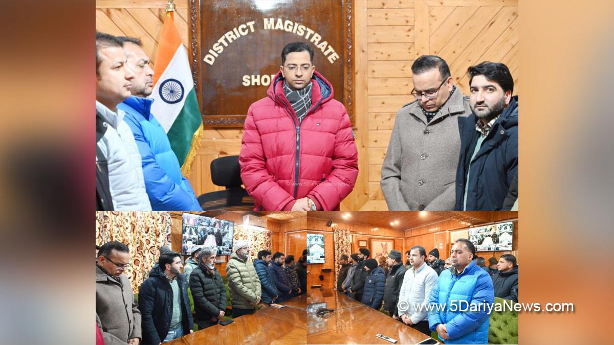 Shishir Gupta, Shopian, DC Shopian, Deputy Commissioner Shopian, Kashmir, Jammu And Kashmir, Jammu, District Administration Shopian
