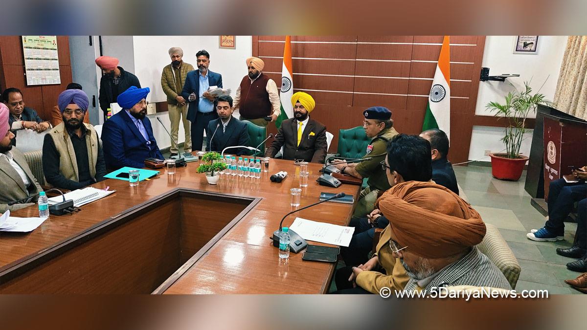 Sagar Setia, DC Moga, Deputy Commissioner Moga, Moga