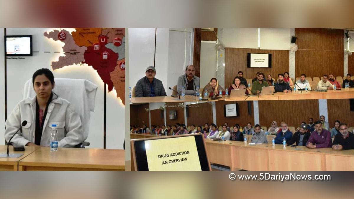 Nidhi Malik, Reasi, Deputy Commissioner Reasi, Kashmir, Jammu And Kashmir, Jammu, District Administration Reasi, Health Department Reasi, Nasha Mukt Bharat Abhiyan, NMBA