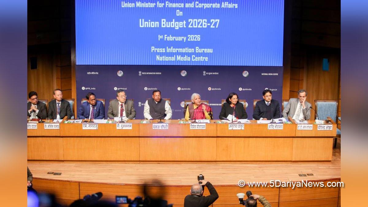 Nirmala Sitharaman, Union Minister for Finance and Corporate Affairs, BJP, Bharatiya Janata Party, Union Budget 2026 27, Union Budget