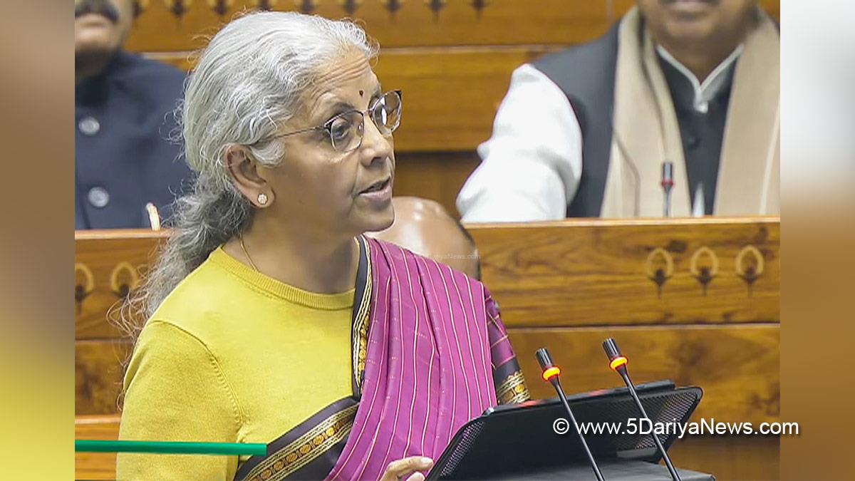 Nirmala Sitharaman, Union Minister for Finance and Corporate Affairs, BJP, Bharatiya Janata Party, Union Budget 2026 27, Union Budget