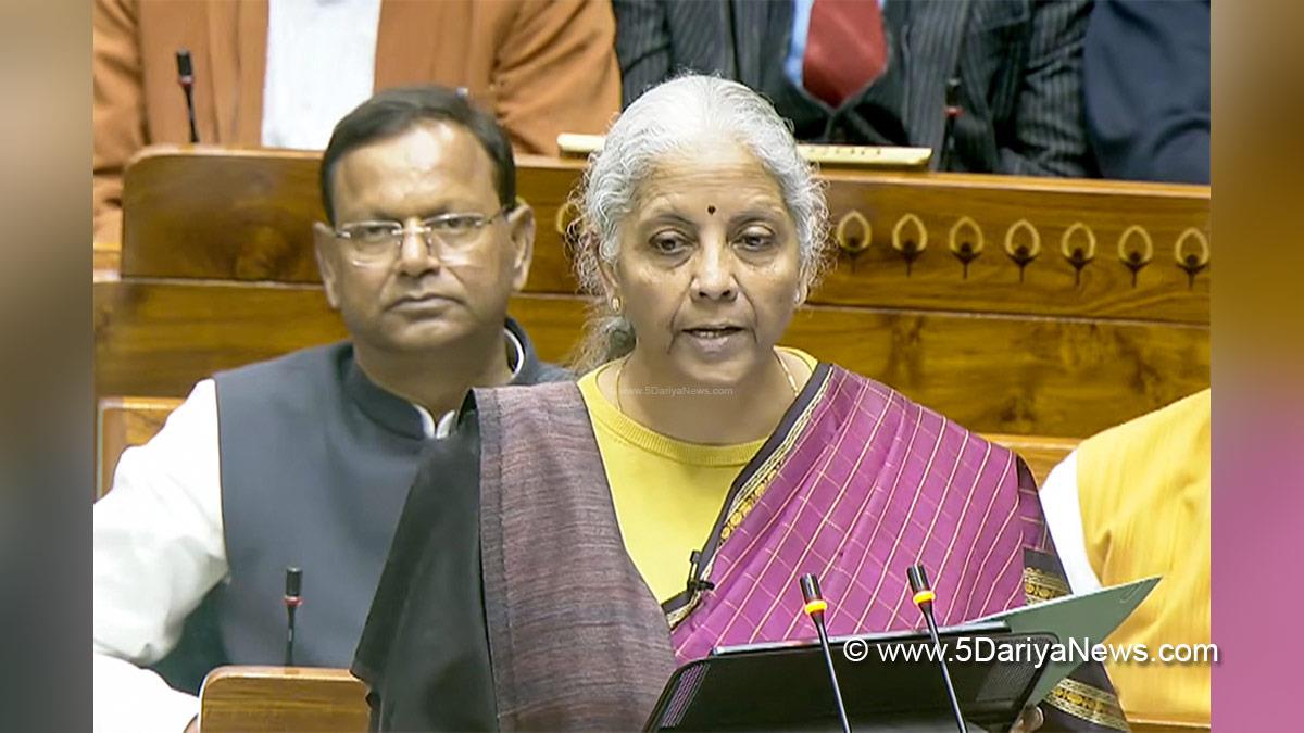 Nirmala Sitharaman, Union Minister for Finance and Corporate Affairs, BJP, Bharatiya Janata Party, Union Budget 2026 27, Union Budget