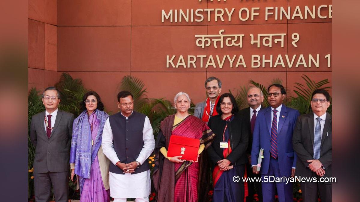 Nirmala Sitharaman, Union Minister for Finance and Corporate Affairs, BJP, Bharatiya Janata Party, Union Budget 2026 27, Union Budget