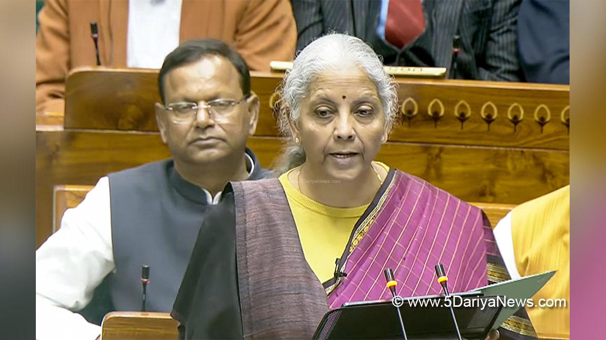 Nirmala Sitharaman, Union Minister for Finance and Corporate Affairs, BJP, Bharatiya Janata Party, Union Budget 2026 27, Union Budget