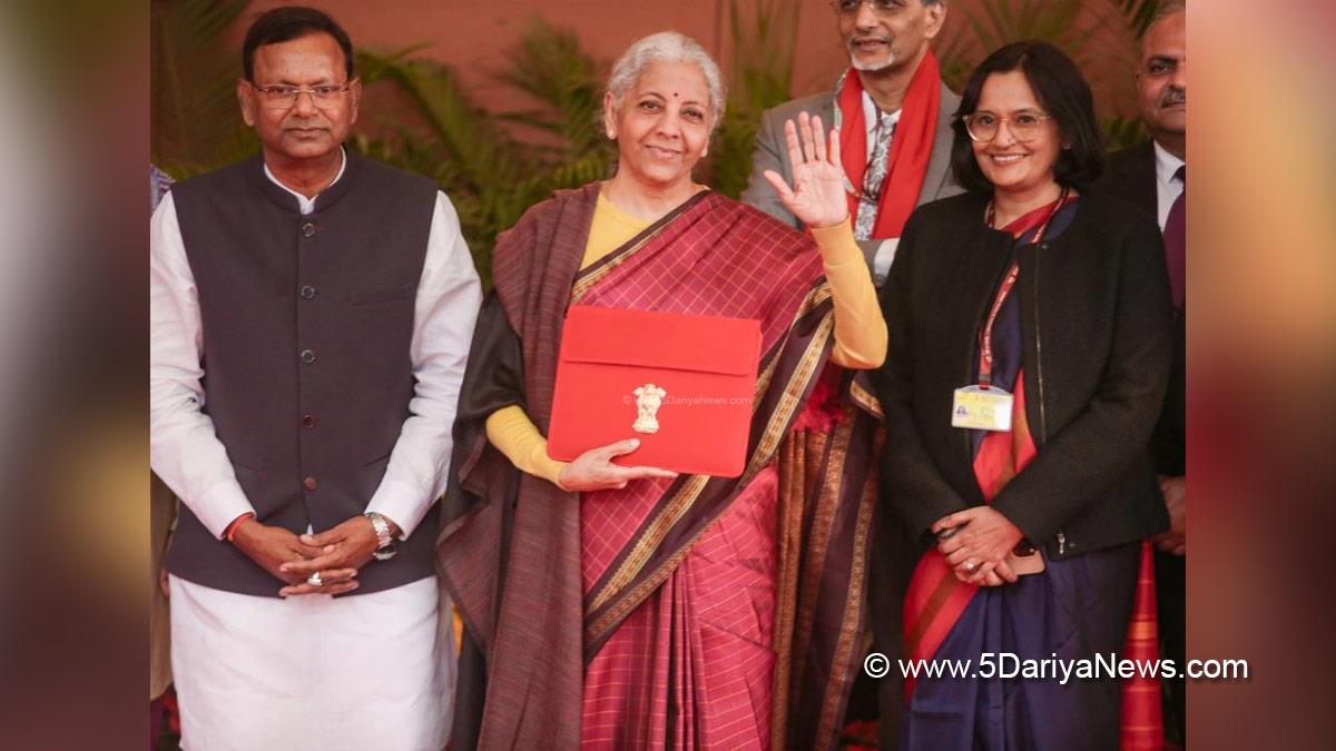 Nirmala Sitharaman, Union Minister for Finance and Corporate Affairs, BJP, Bharatiya Janata Party, Union Budget 2026 27, Union Budget