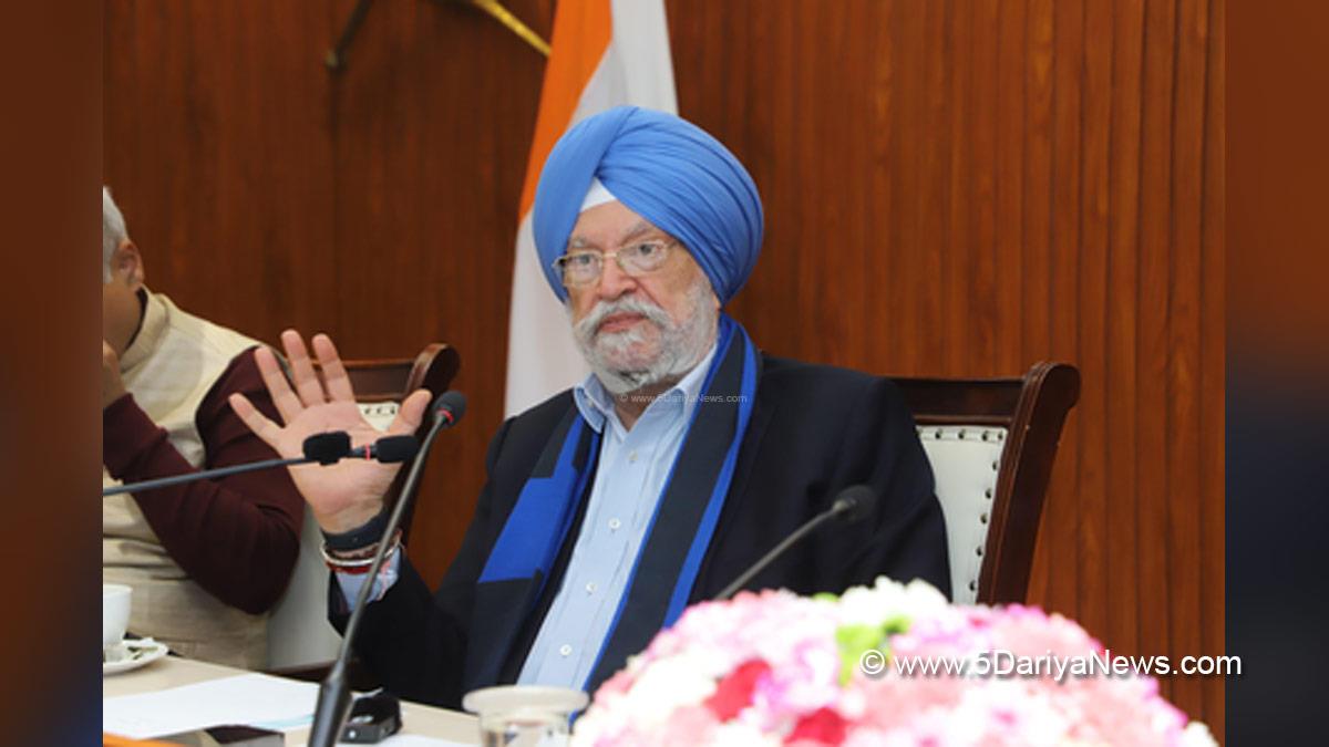 Hardeep Singh Puri, BJP, Bharatiya Janata Party, Minister of Petroleum and Natural Gas, Ministry of Petroleum and Natural Gas