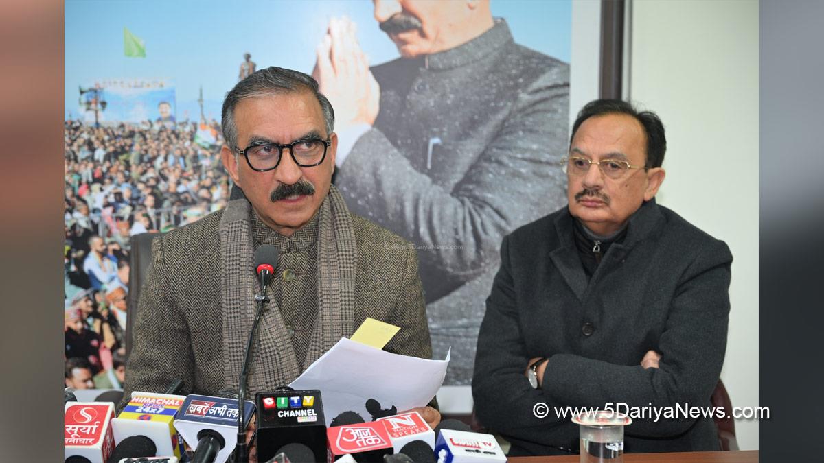 Sukhvinder Singh Sukhu, Thakur Sukhvinder Singh Sukhu, Himachal Pradesh, Himachal, Congress, Indian National Congress, Himachal Congress, Shimla, Chief Minister of Himachal Pradesh, Harshwardhan Chauhan