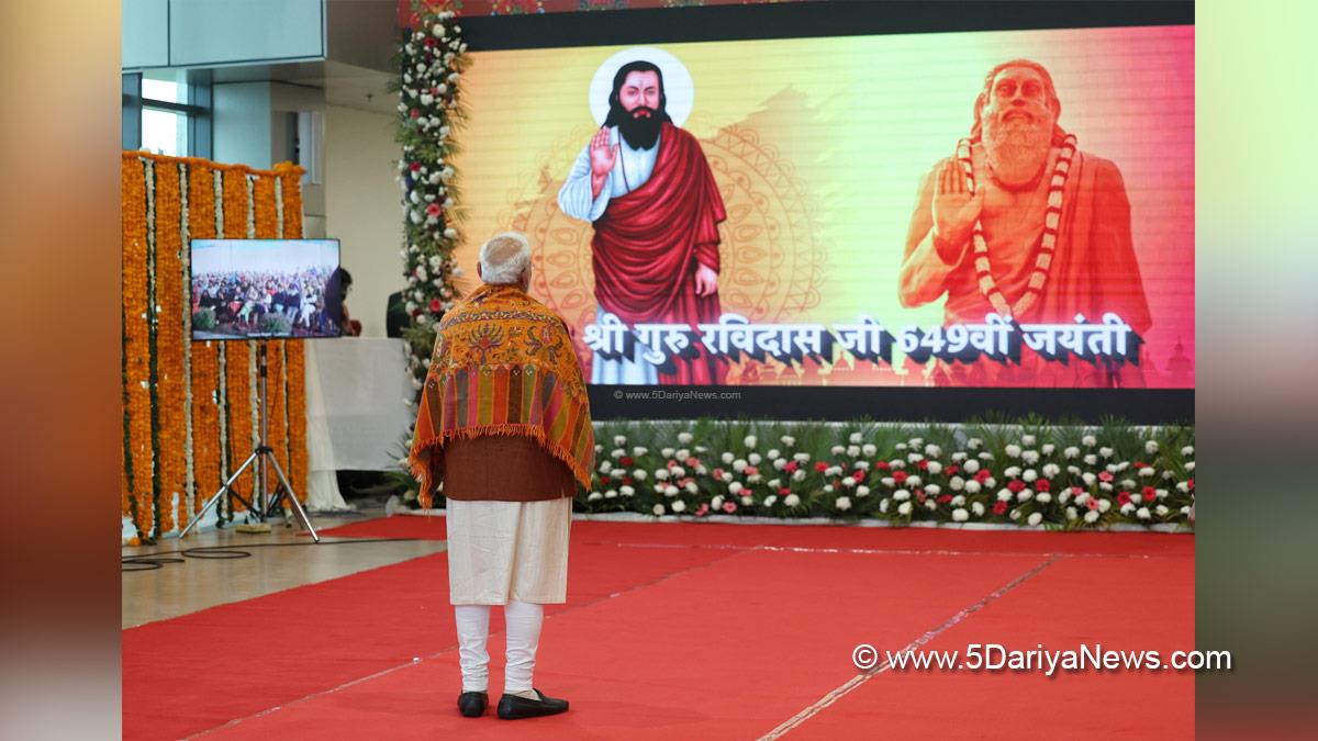 Narendra Modi, Modi, BJP, Bharatiya Janata Party, Prime Minister of India, Prime Minister, Narendra Damodardas Modi, Shri Guru Ravidass Maharaj Ji Airport