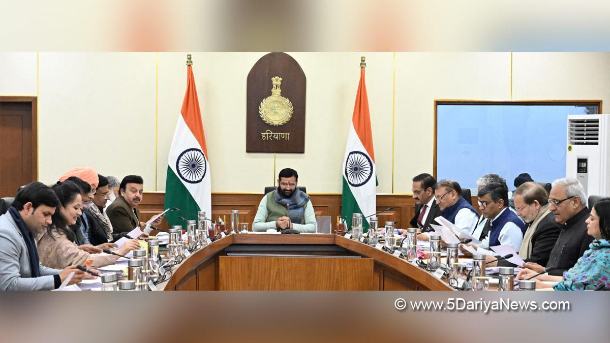 Nayab Singh Saini, Haryana, Bharatiya Janata Party, BJP, Haryana Chief Minister, Chief Minister of Haryana, BJP Haryana, Cabinet Decisions Haryana