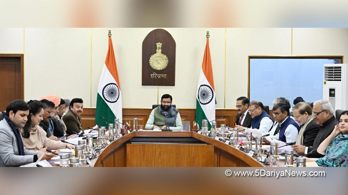 Nayab Singh Saini, Haryana, Bharatiya Janata Party, BJP, Haryana Chief Minister, Chief Minister of Haryana, BJP Haryana, Cabinet Decisions Haryana