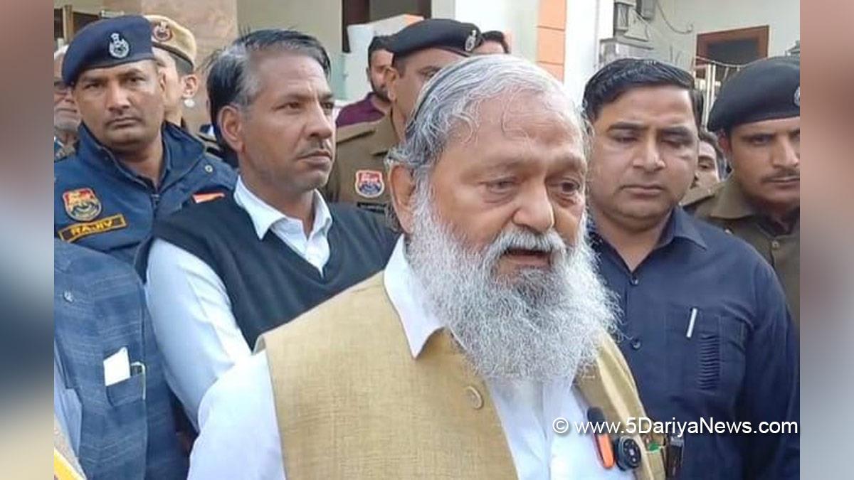 Anil Vij, Haryana, Ambala, Bharatiya Janata Party, BJP, BJP Haryana