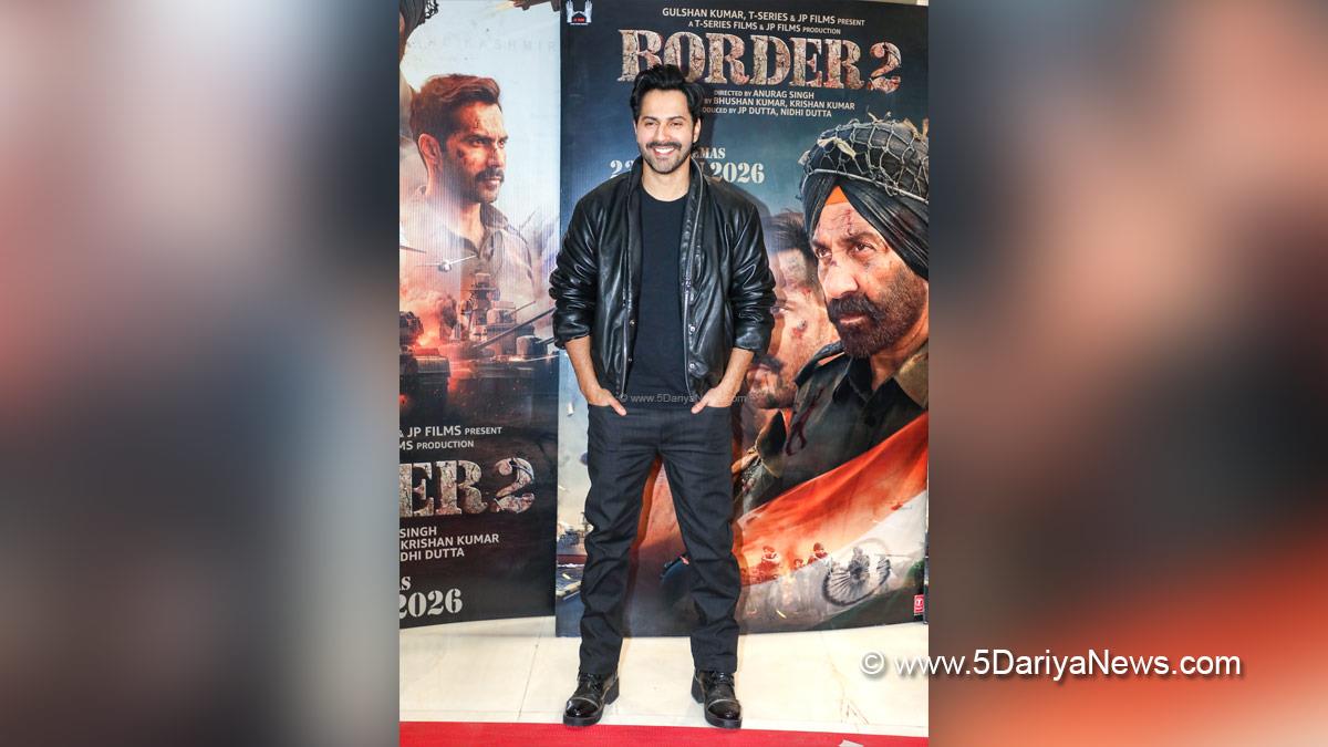 Varun Dhawan, Bollywood, Entertainment, Mumbai, Actor, Cinema, Hindi Films, Movie, Mumbai News, Border 2